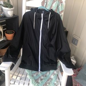 *ZINE* Hooded Zip-Up Windbreaker
